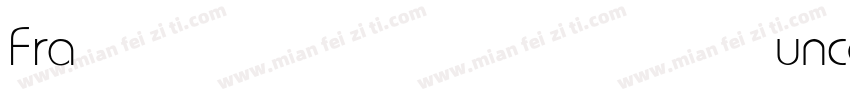 Fraunces9pt Light字体转换